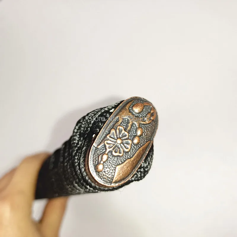 Высококачественная Изысканная ручка Tsuka длиной 35 см для японского меча Katana Rayskin и