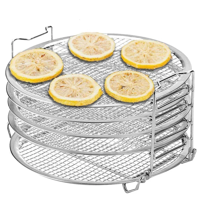 

New Stand for Ninja Foodi Pressure Cooker and Air Fryer, Food Grade Stainless Steel Dehydrator Rack, 1 Pack/Set, 6.5 8 Qt