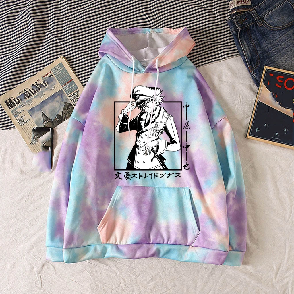 

Bungo Stray Dogs 2021 Autumn Winter New Men Fashion Hoodie Hip Hop Mens Sweatshirt Hoodies Harajuku