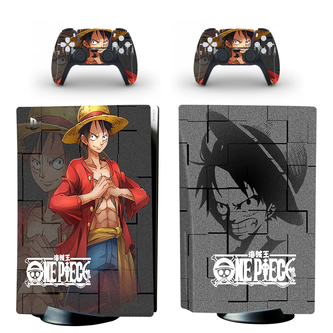 

One Piece PS5 Disc Edition Skin Sticker Decal Cover for PlayStation 5 Console & Controller PS5 Disk Skin Sticker Vinyl