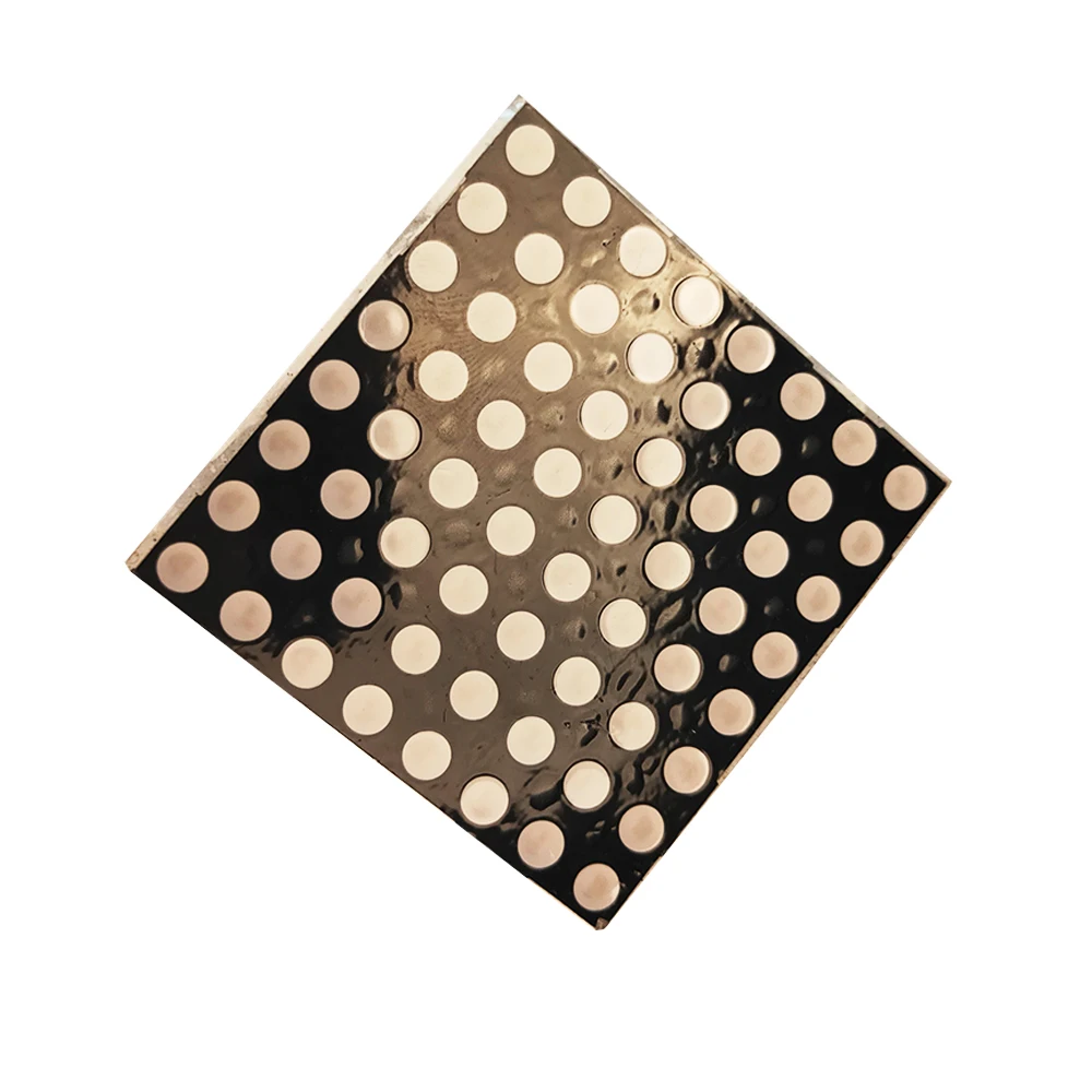 Точечный матричный модуль 8x8 8*8 точечный светодиодной матрицы 60*60 мм для