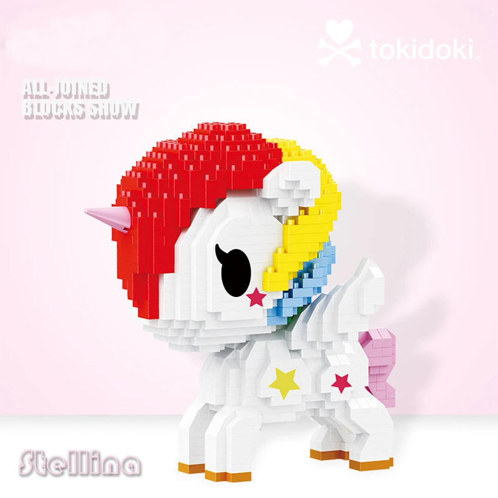 

Ideas Creator Expert Balody MOC Modular Bricks Model Mini Diamond Building Blocks Unicorn Cute Horse Anime Gifts Toys