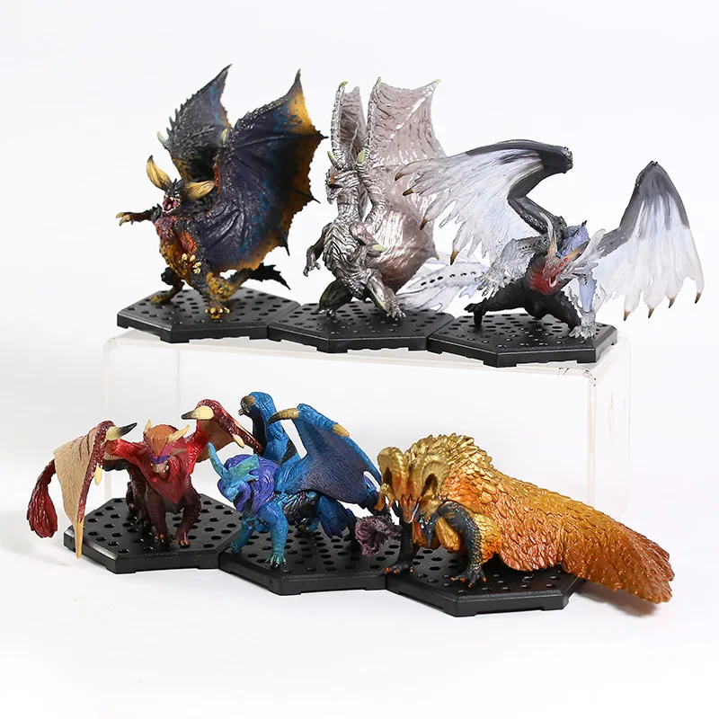 Стандартная модель Monster Hunter Plus Vol.13 фигурки Nergigante Lunastra testra Xenojiiva Kushala Daora из ПВХ