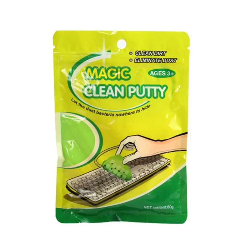 

Convenient Clean Glue New Peculiar Dust Removal Keyboard Glue No Dead Angle Car Dust Removal Glue Cleaning Tool 5 PCS