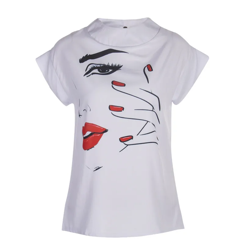 Женская футболка без рукавов с цветочным принтом Повседневный пуловер