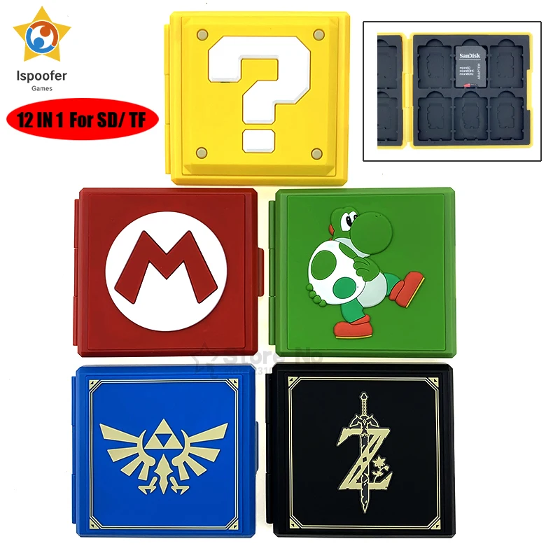 2020 г. аксессуары для Nintendo Switch портативный чехол игровых карт ударопрочный