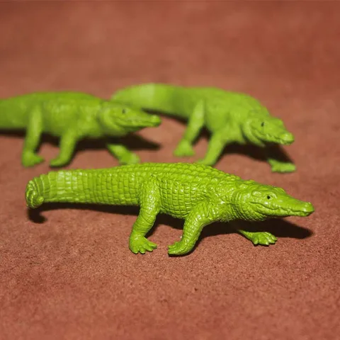 Миниатюрные модели животных для ползания диких животных, крокодил, мини-лось, зеленый Аллигатор, снег, леопард, олень, декоративные фигурки, фигурки, игрушки