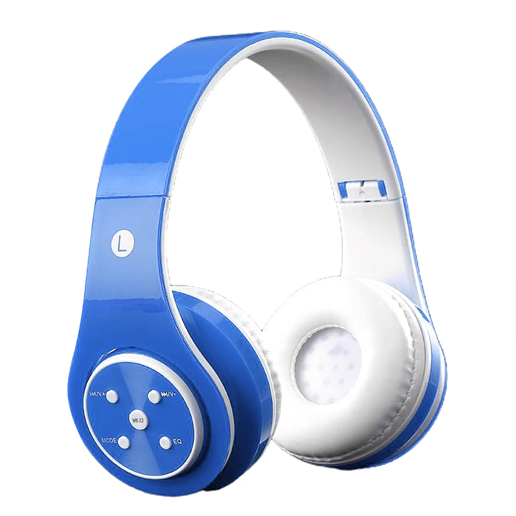 ST6 на головке Беспроводной Bluetooth наушники стерео ухо регулировки громкости