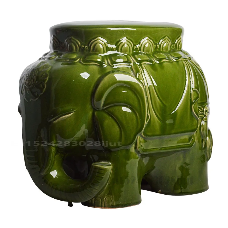 

Chinese style Taiping elephant stool decoration, living room, outdoor courtyard, multifunctional cool stool, sitting stool,