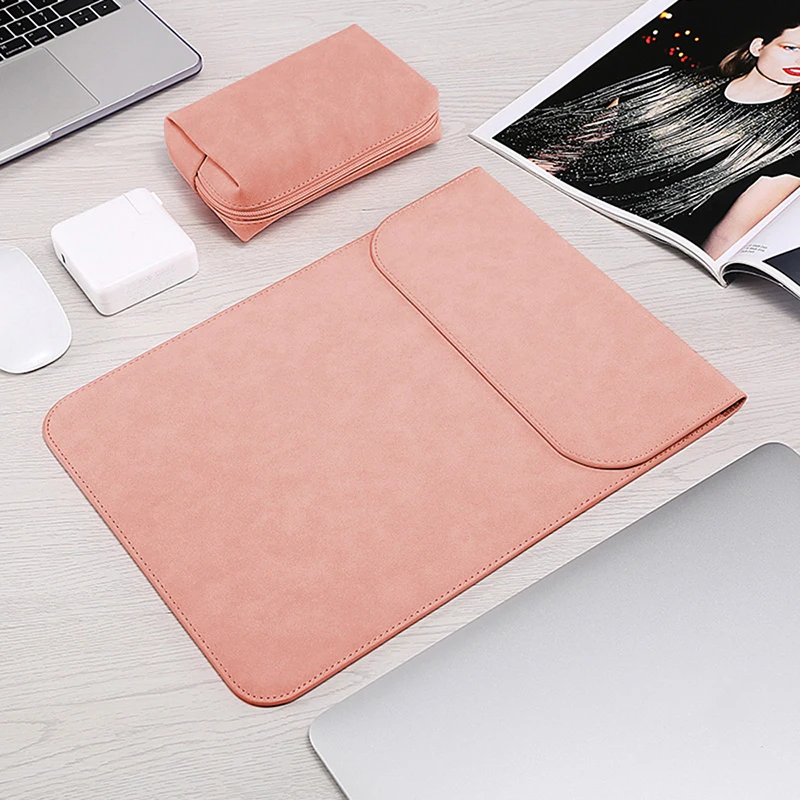 

2020 Sleeve Bag Laptop Case PU Liner Bag For Macbook Air Pro 13 Inch For Xiaomi Notebook Cover For Huawei Matebook Bag Case