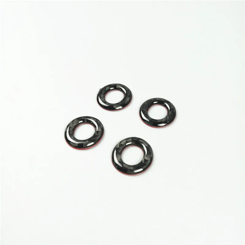 Углеродное волокно двери автомобиля подъемное кольцо Крышка отделка для Mercedes Benz