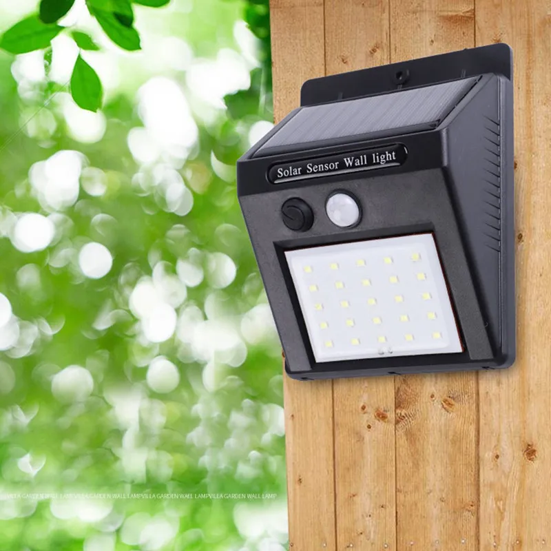 

Solar Light 20 LED Waterproof PIR Motion Sensor Security Solar Lamp Outdoor Emergency Wall Light Garden Yard Lamp