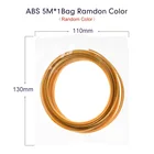 Нить для 3d-печати SUNLU ABS, 1,75 мм, 26 цветов, 5 мрулон