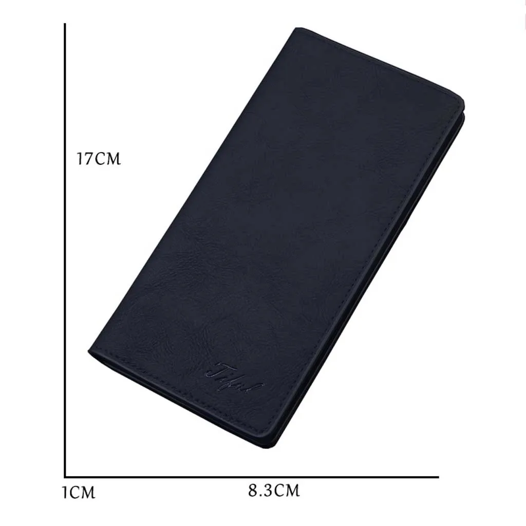 Мужской кошелек длинный модный многофункциональный Повседневный простая сумка