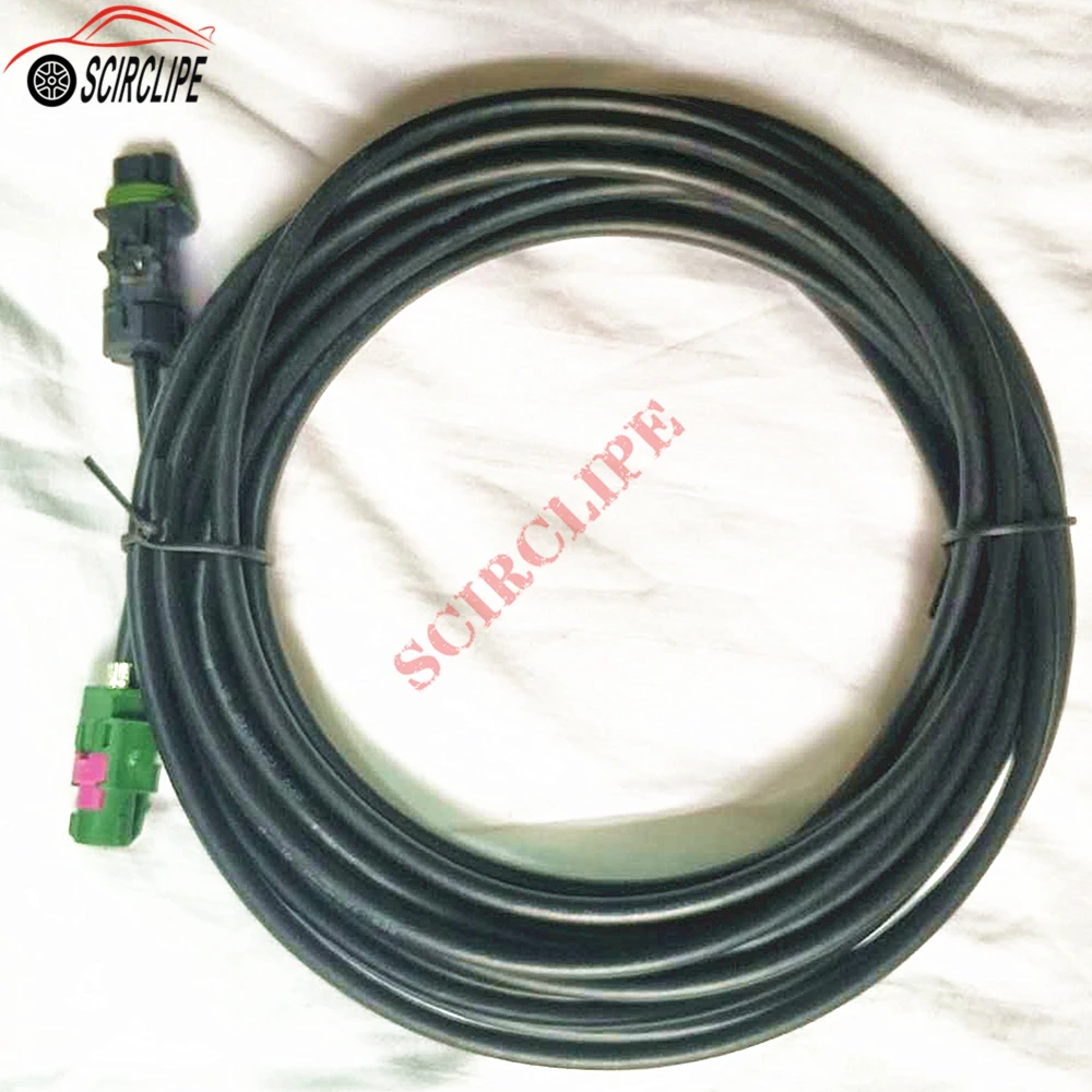 1 шт. 6 5 м автомобильный левый/правый боковой бампер камера LVDS кабель Проводной