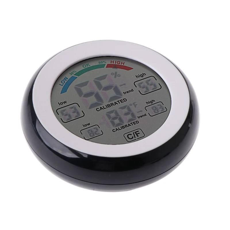 

Digital Indoor Thermometer Hygrometer Touchscreen Temperature Gauge Humidity Monitor U7EA