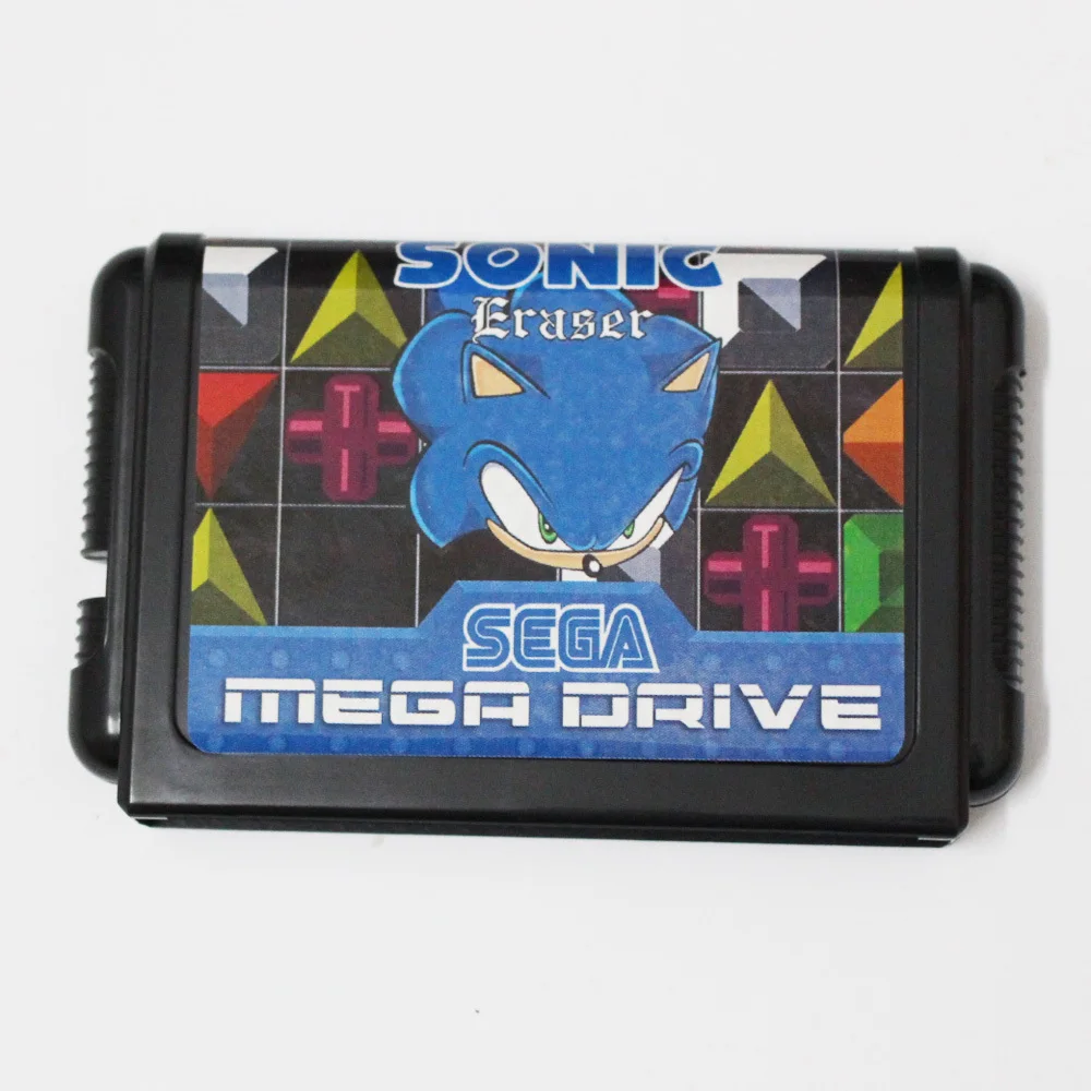 Новое поступление звуковой ластик 16 бит игровая карта MD для Sega Mega Drive Genesis |
