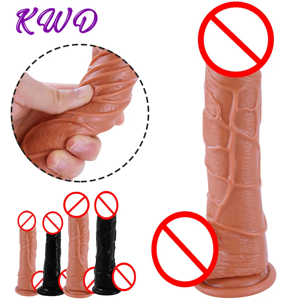 Фаллоимитатор с присоской секс игрушки для женской гиены массажер женские