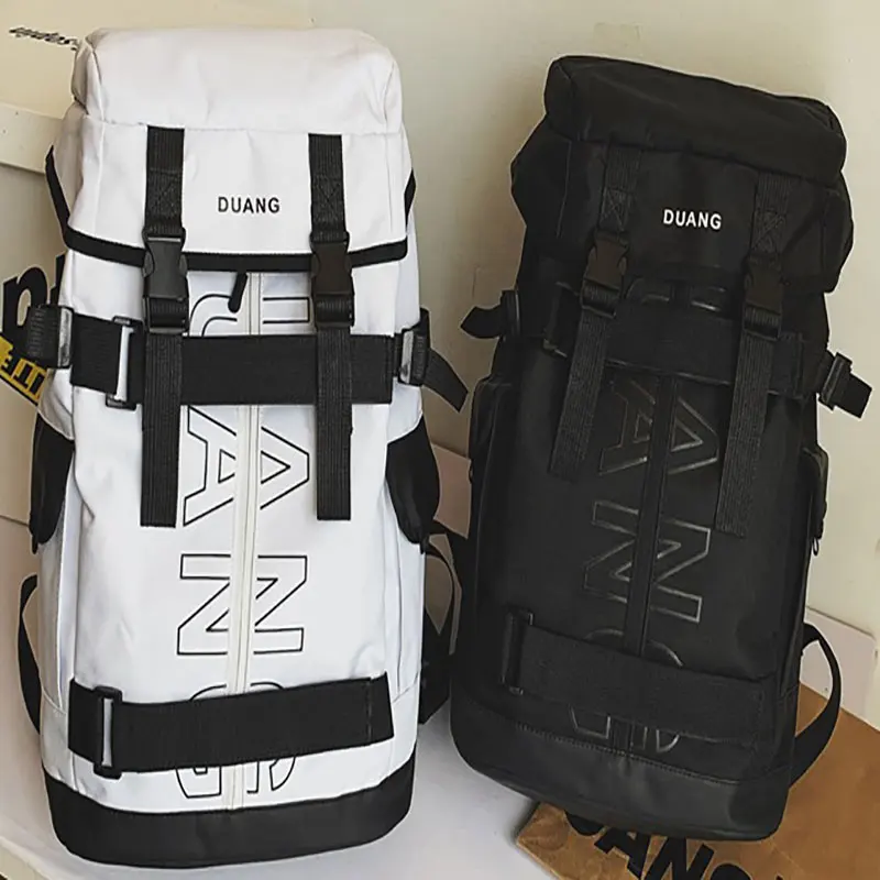 

2021 New Multifunction Men Skateboard Backpacks Large Waterproof Shoulder Women Oxford Bag With Street Style