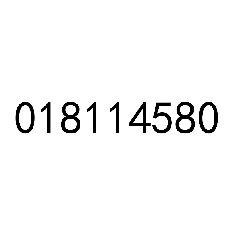 

018114580