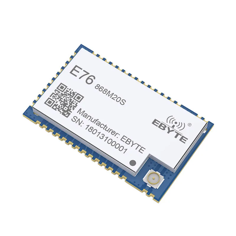 E76 868M20S EFR32 868 МГц 100 мВт SMD беспроводной приемопередатчик на большие расстояния 20