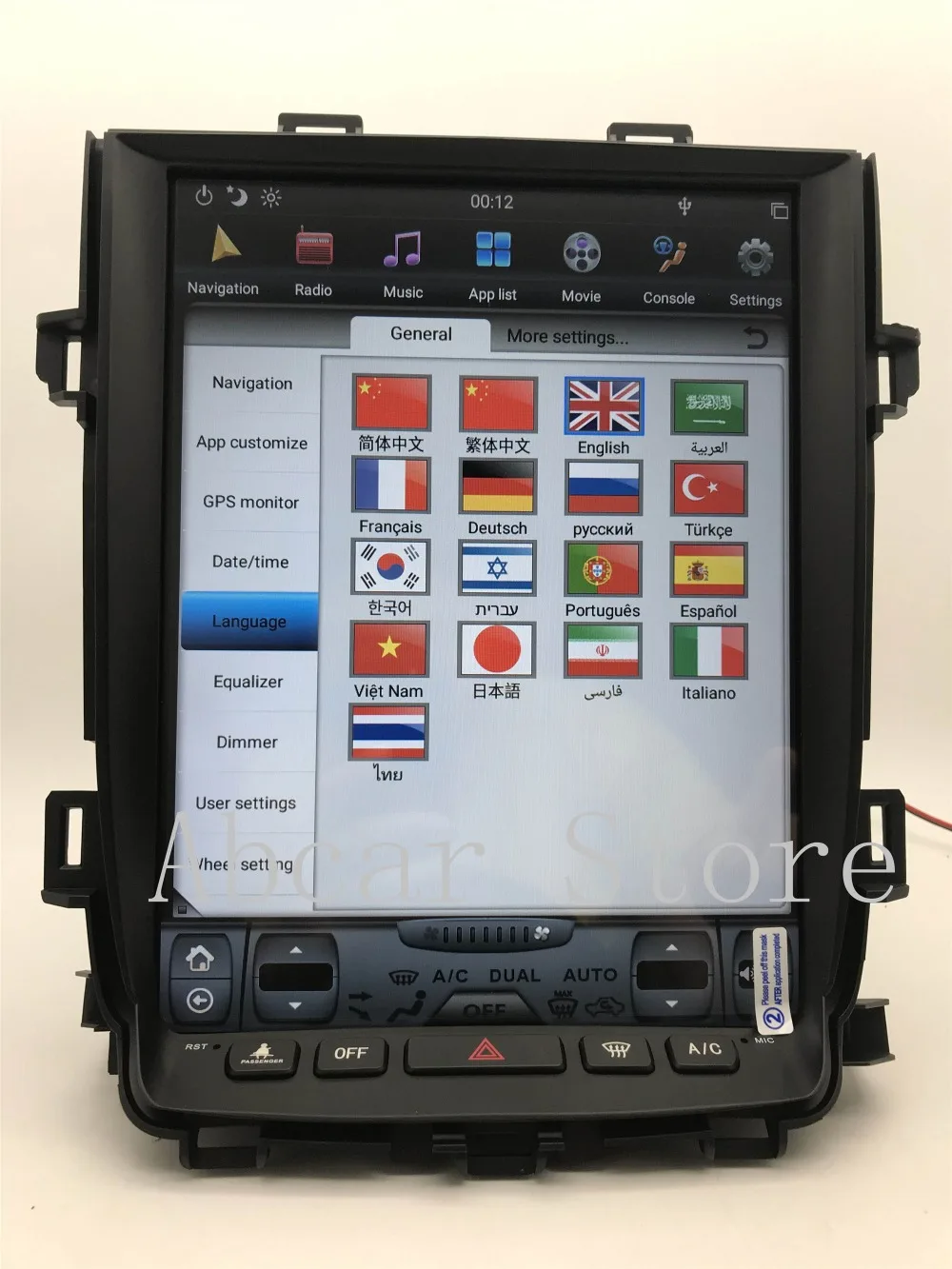 Tesla стиль Android 8,1 автомобильный dvd-плеер gps навигация для Toyota alphard Vellfire 20 серии 2007- PX6 радио CARPLAY HDMI