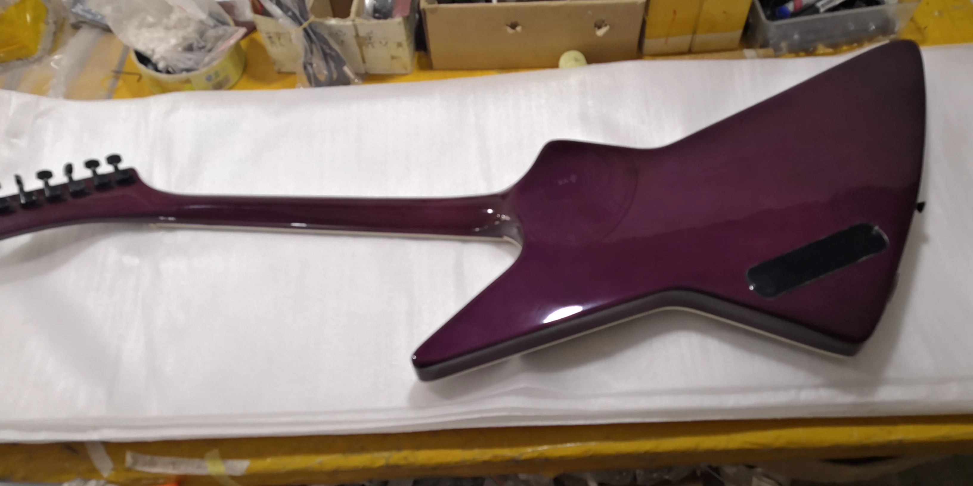 Уникальные Электрические гитары explorer фиолетового цвета