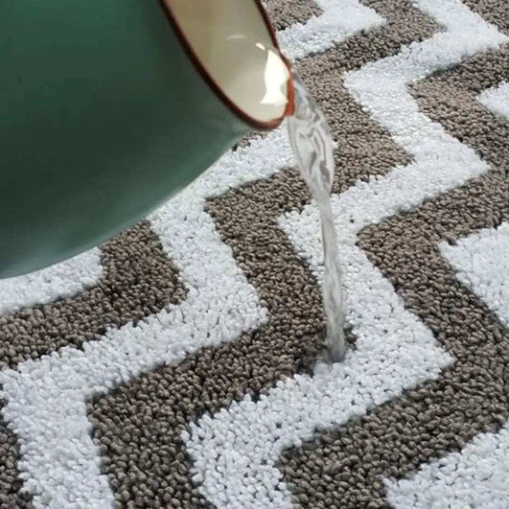 Длинные кухонные коврики Carvapet нескользящий коврик из микрофибры с шевроном