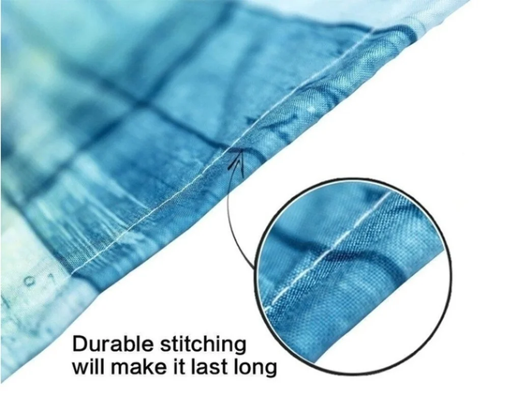 

WUJIE 71x71'' Marble Pattern Anti-slip Shower Curtain Set with Bath Mat Polyester Fiber Bathroom Rug 4 Pcs/Set Home Decoration