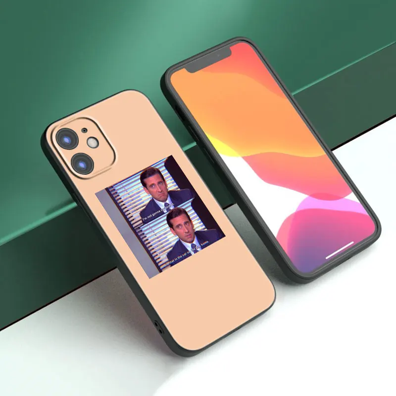 tv series the office phone case for apple iphone 13 12 mini 11 pro max 7 8 xr x xs max 6 6s 7 8 plus 5 5s se 2020 black cover free global shipping