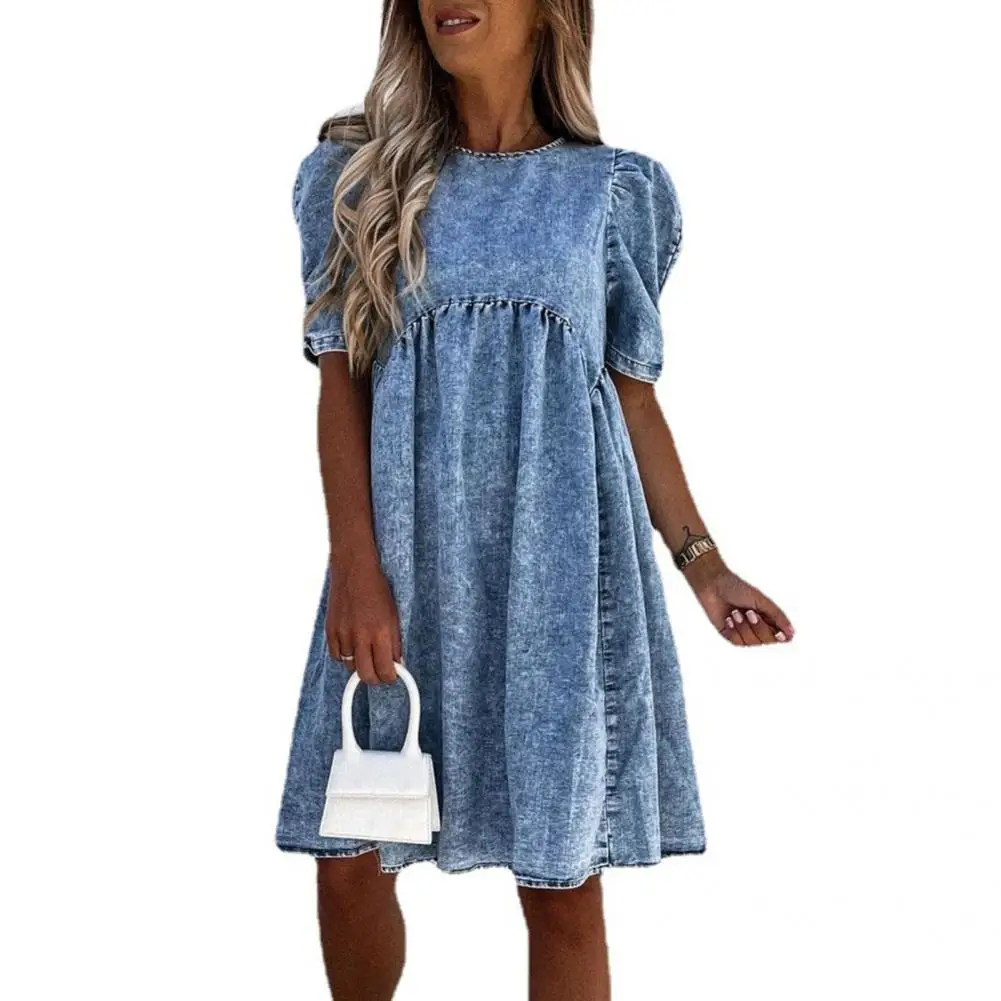 

Polyester Stylish Ladies Casual Dress Fashion Ladies Dress Mid-length for Vacation