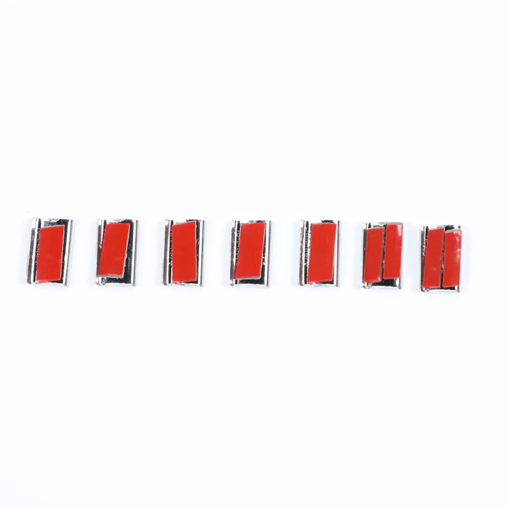 

7 Pcs Window Button Decoration Accessory For Ford F-150 2009-2014 Parts Sequins
