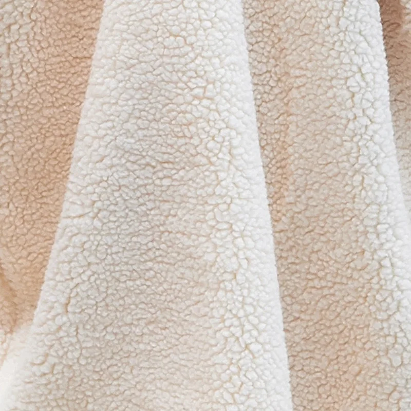 

Teddy Cashmere Oversize Jacket Women Fashion Long Autumn Winter Fleece Overcoat Thick Warm Plus Plush Jacket For Women 2020 New
