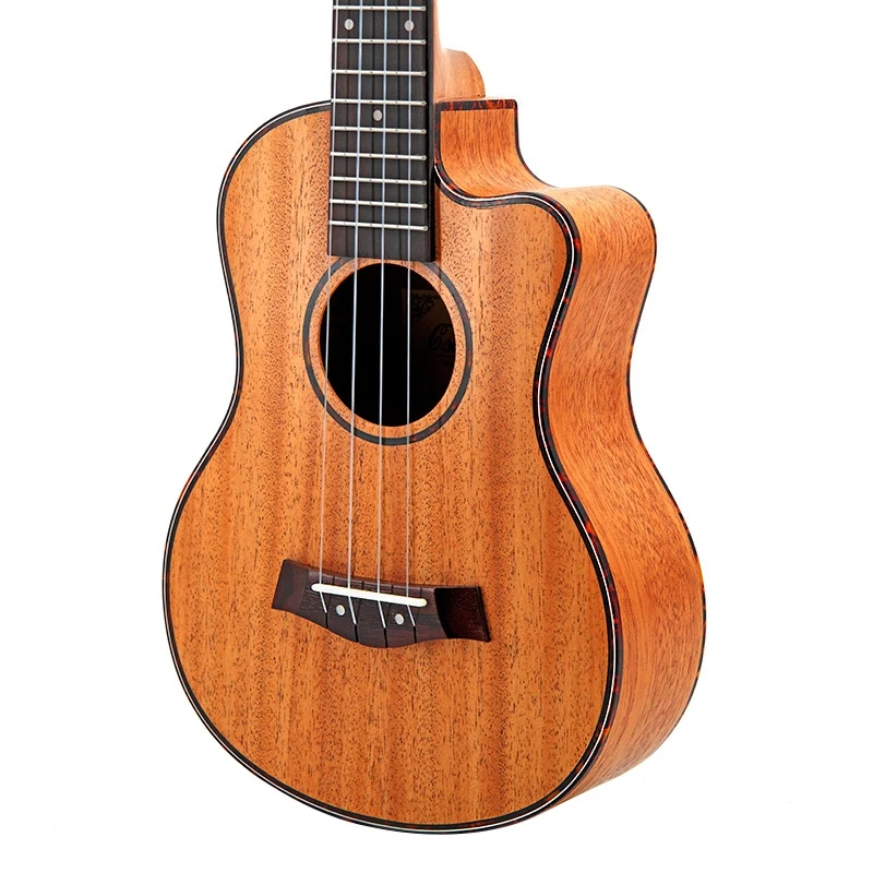 

26 Inch Ukulele Set 19 Fret Tenor Mahogany Wood Ukulele Hawaii 4 String Mini Guitar Guitarra Rosewood Fingerboard Metal Pegs