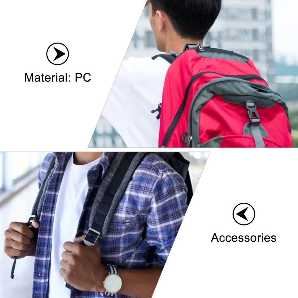 

2pcs Adjustable Flipper Buckles Swimming Fins Buckles Fin Strap Buckles