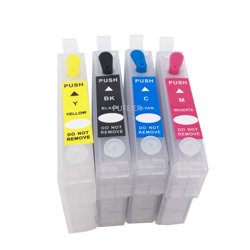Наборы многоразовых картриджей T0711-T0714 для Epson S20 S21 SX100 SX110 SX200 SX209 SX210 SX400 SX510W DX8400 DX8450