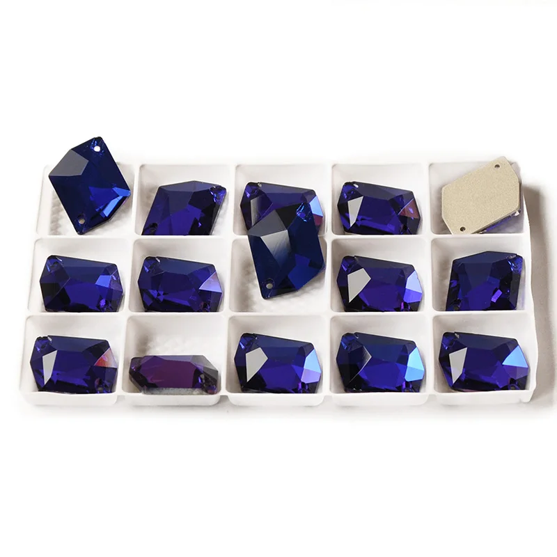 

CTPA3bl 3265 очаровательные космические пришивные стразы Капри Голубой K9 стеклянные плоские камни для шитья одежды сделай сам украшение