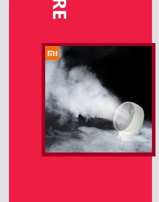 XiaoMi youpin HL настольный мини leafless вентилятор с увлажнением спрей Ночной светильник портативный usb вентилятор скорость ветра регулируемая