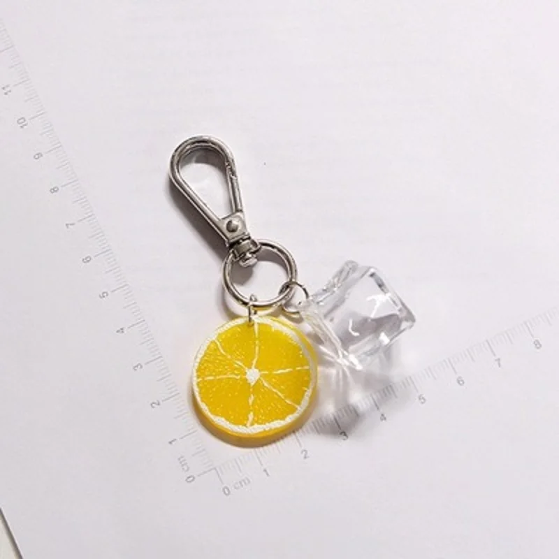 Брелок для ключей с имитацией льда сладкого картофеля женский мужской детский