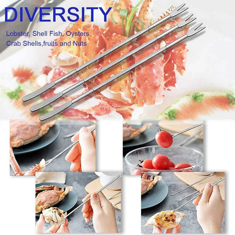 

7 Pcs Bamboo Utensil Set & 8 Pcs Seafood Tools Set