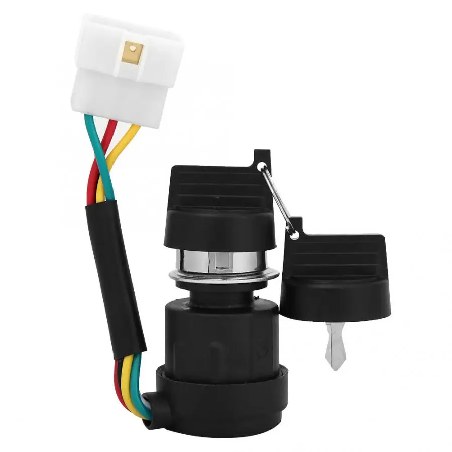 Газовый Генератор ключ зажигания 5 проводов пусковой переключатель Lock для 178F/186F с