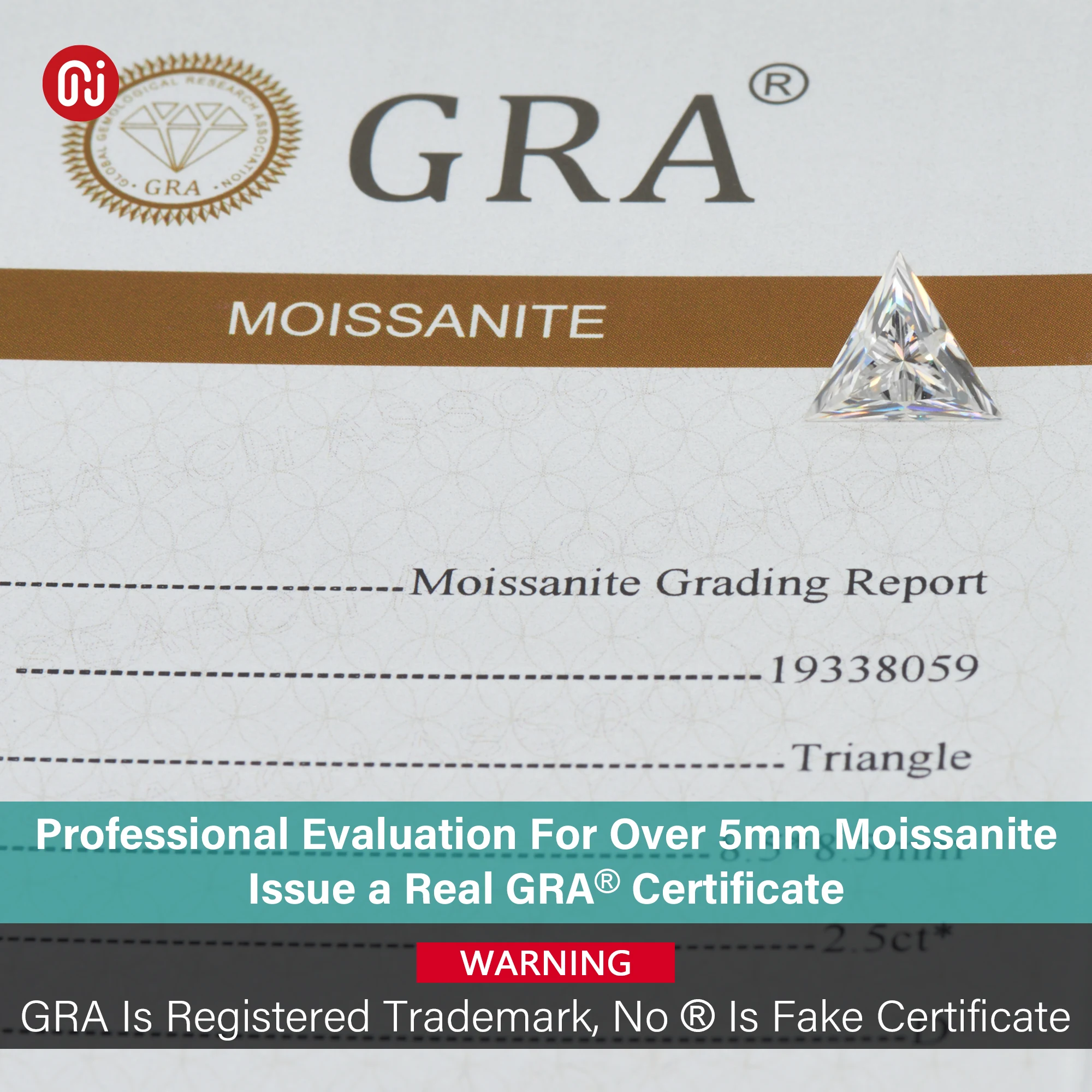 GIGAJEWE Moissanite белый D цвет отличный треугольник автоматический отрезной VVS1