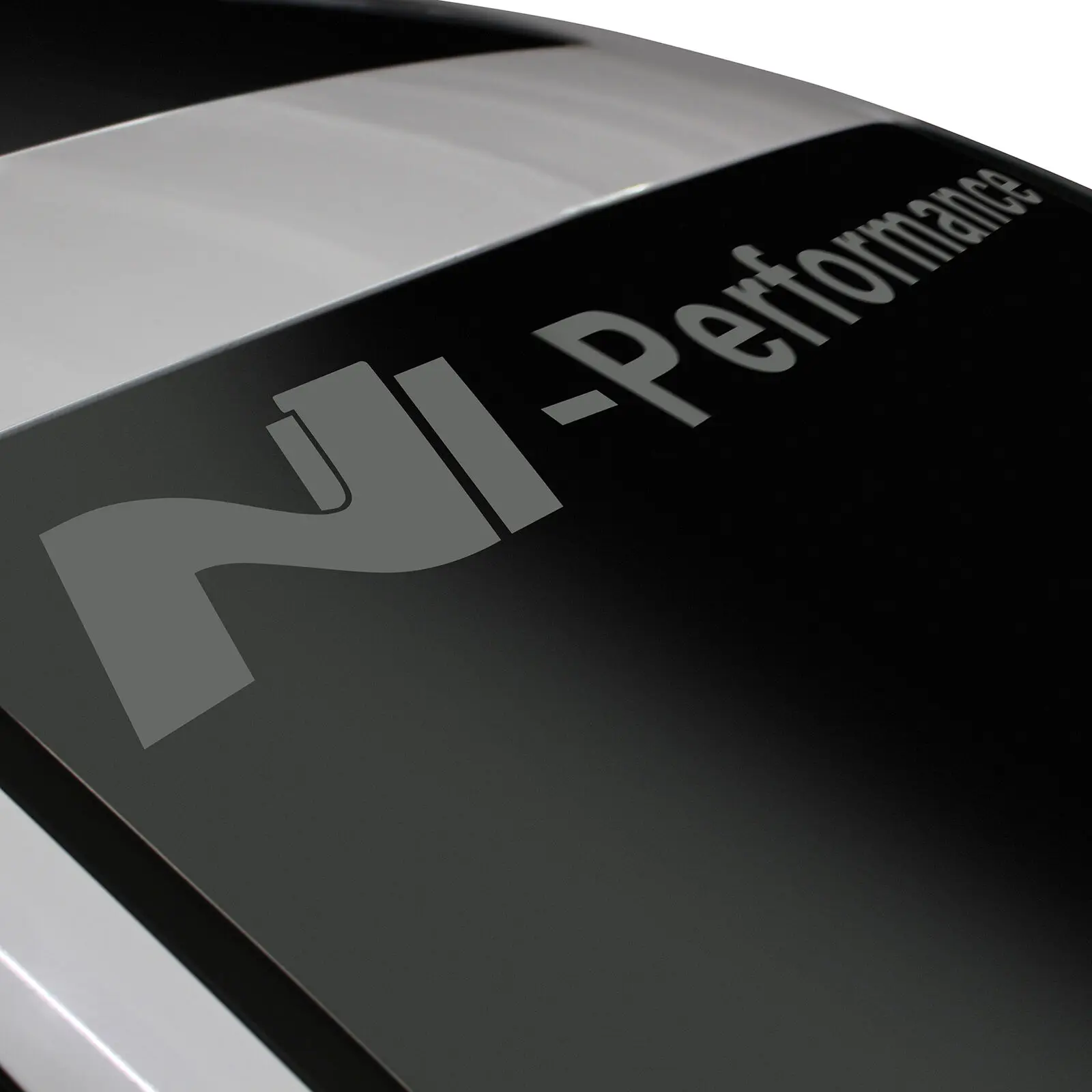 Наклейка на лобовое стекло N Performance Full medium gray, аксессуар из фольги KX067