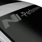 Наклейка на лобовое стекло N Performance, полностью серая фольга, аксессуар KX067