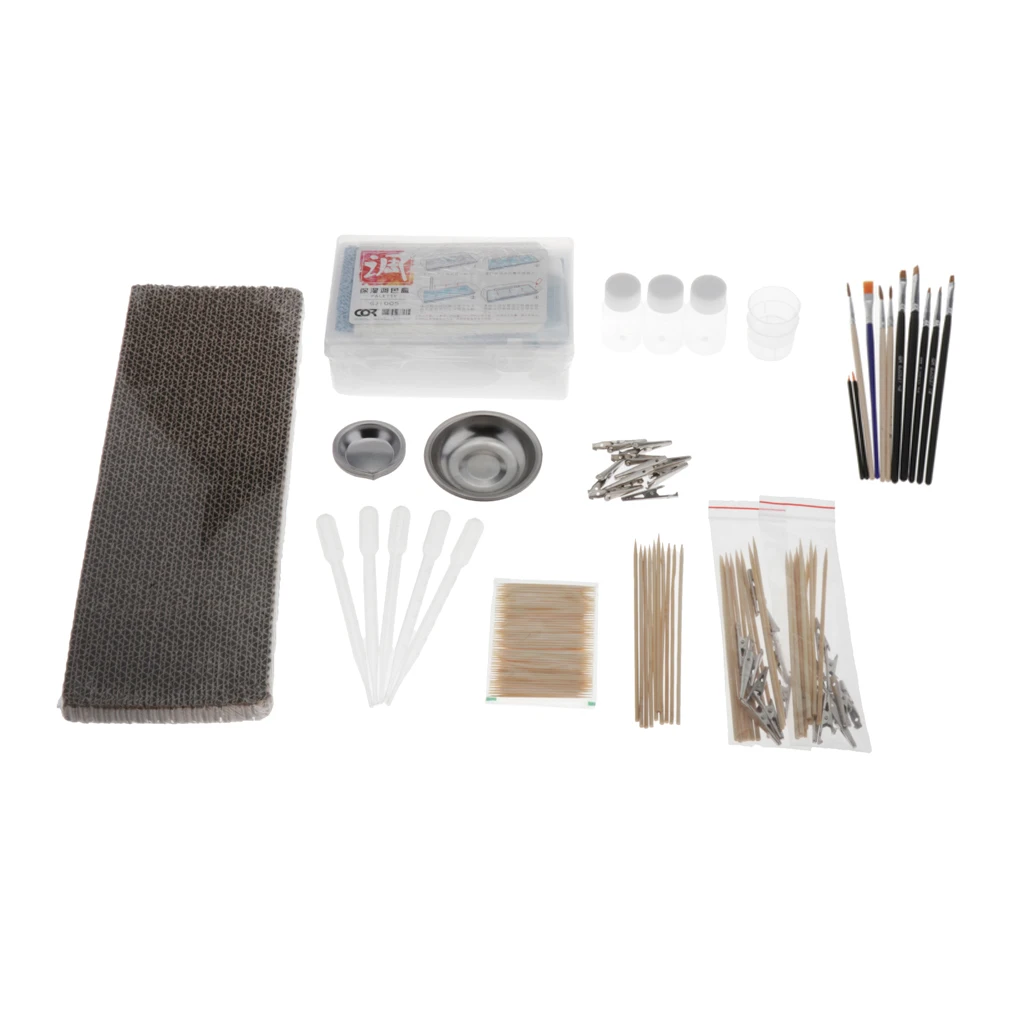 

Toy Models Color Kit Spraying Tools Model Set Model Hand Tool DIY Accessories