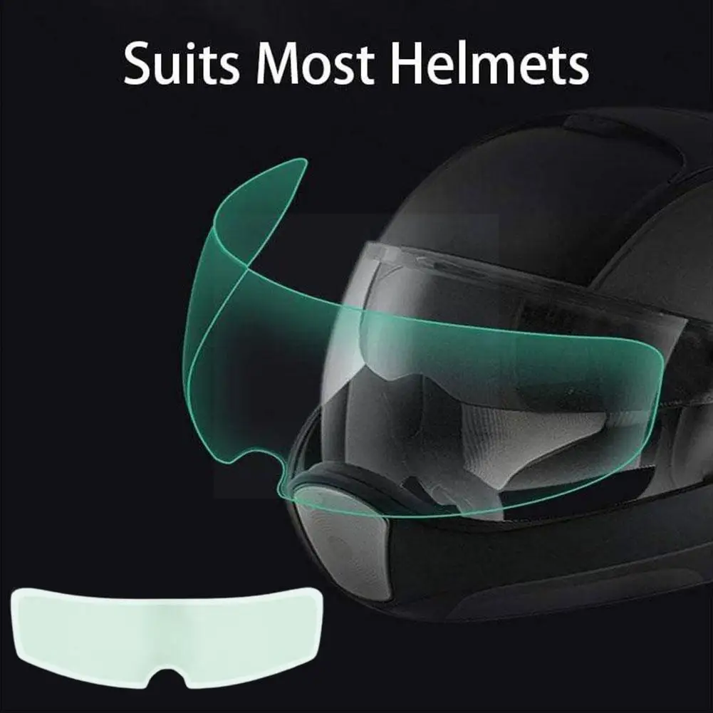 

Универсальный мотоциклетный шлем с защитой от запотевания, защитная пленка для объектива шлема, против УФ, дождя, аксессуары для мотогонок ...