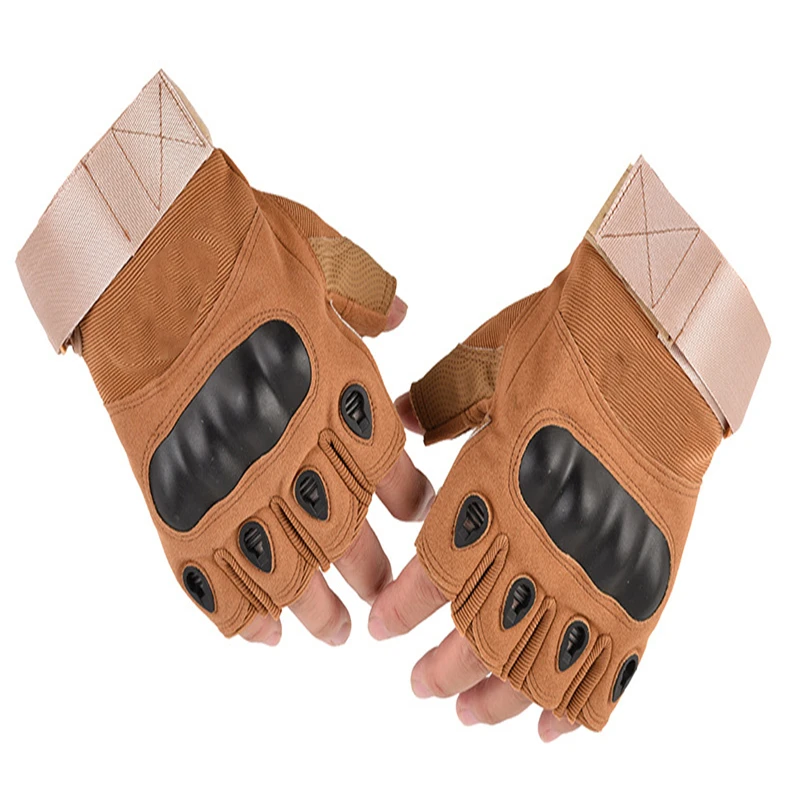 

Black Hawk Half Finger Gloves Men's Outdoor Mountaineering Cycling Fitness Fighting Training Non-slip Tactical Gloves