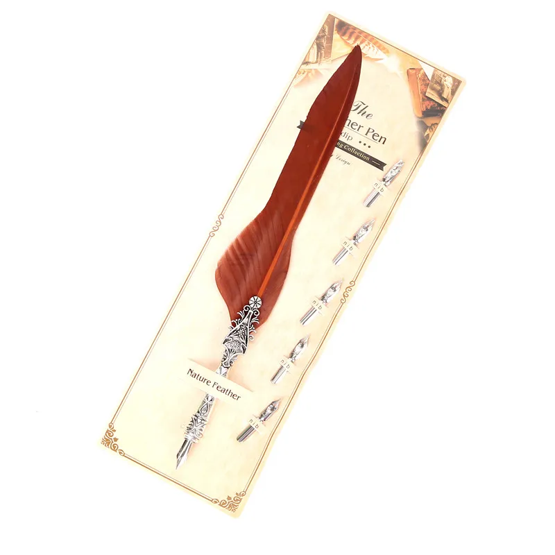 Европейские ручки для перьев деловые плюшевые шариковые письма школьные офисные