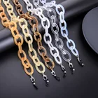 Шнурок для солнцезащитных очков 2021 Женский, модная акриловая Нескользящая цепочка для очков для чтения, шнур-держатель, шейный ремешок, подарок