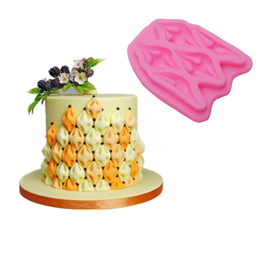 Легкая ткань буфами на рукавах силиконовые формы для пирожных Fondant (сахарная)